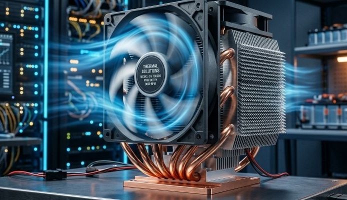 Cooling Fan OEM Manufacturing & Customized Thermal Solutions for AI Servers and Electric Vehicles